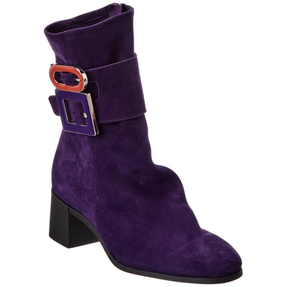 Arche Teomay Leather Boot, Purple